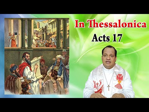 ACTS 17 | In Thessalonica |  English Sermons Online | Fr Franklin D'Souza