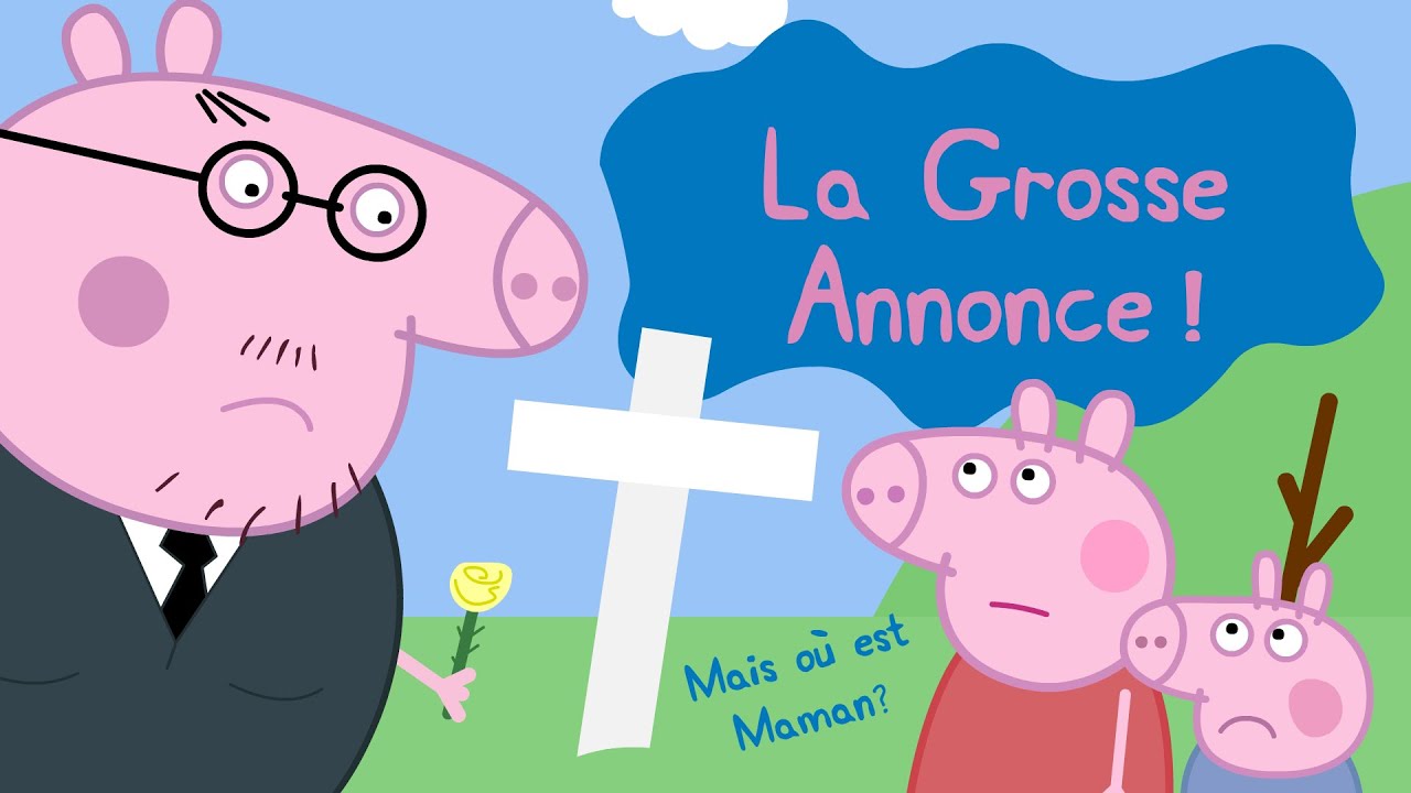 Peppa Pig - La Grosse Annonce ! 😱💔