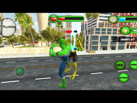 Spider Hero City Fighting Battle | Spider Hero Vs Monster Hero Vs City Gangster - Android GamePlay