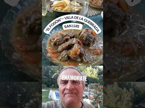 EL FOGÓN-  Villa De La Quebrada -San Luis - #Shorts #Comida #SanLuis #GastronomíaArgentina  #Sabores