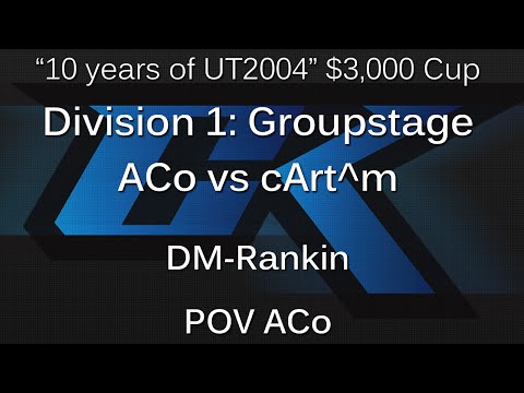 [cK cup #14] ACo vs cArt^m - Div 1 Groupstage - Rankin POV ACo ~ cluex.org