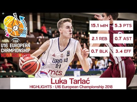 Luka Tarlac - 2018 FIBA U16 European Championship