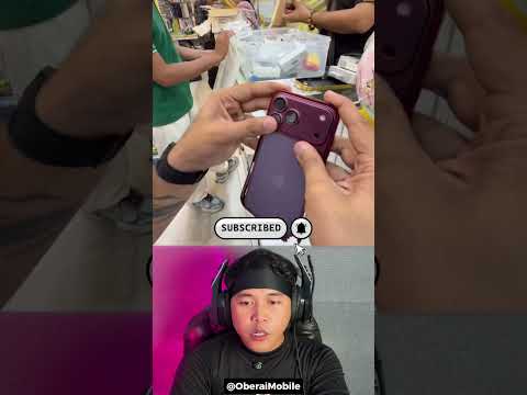 Bikin iPhone 17 Pro Max Jadi Warna Dark Cherry Burgundy 😱 #iphone #android