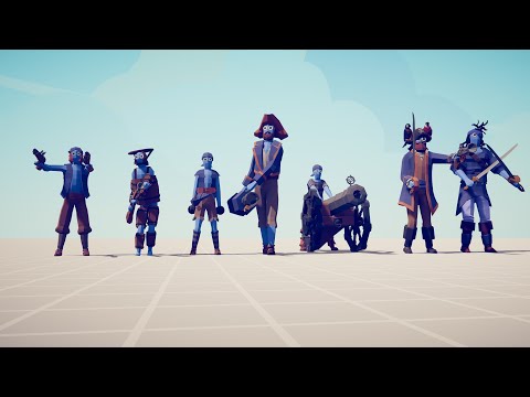 PIRATE FACTION vs EVERY UNIT - Totally Accurate Battle Simulator TABS