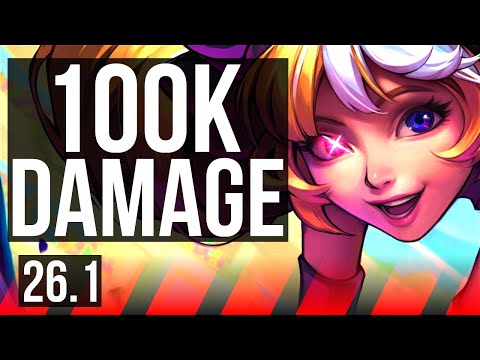 GWEN vs RENEKTON (TOP) | 100K damage | EUW Challenger | 26.1