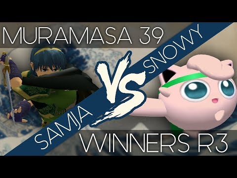 Muramasa 39 - Samja (Marth) vs LFG | Snowy (Jigglypuff, Falcon) - WR3