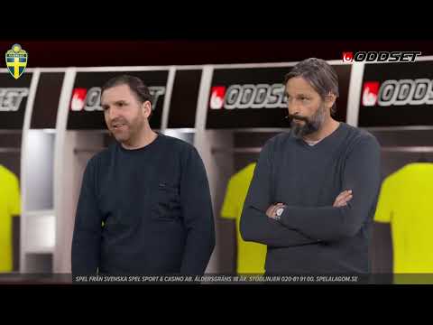 Studio Oddset Fotboll: Sverige - Tjeckien - Wettergren om Tjeckien i för VM-playoff