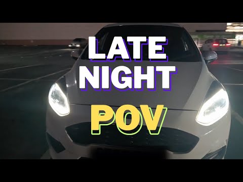 [COLD NIGHT POV Drive] [Ford Fiesta ST LINE] [Exhaust Sound] [Night Drive] #POVDrive #CarPOV