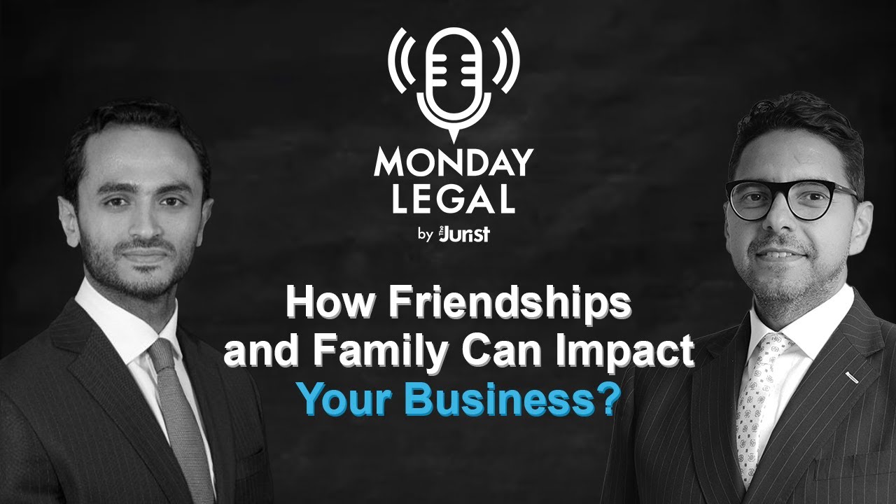 Episode 44: Emotional Partnerships: How Friendships and Family Can Impact Your Business | Monday Legal 