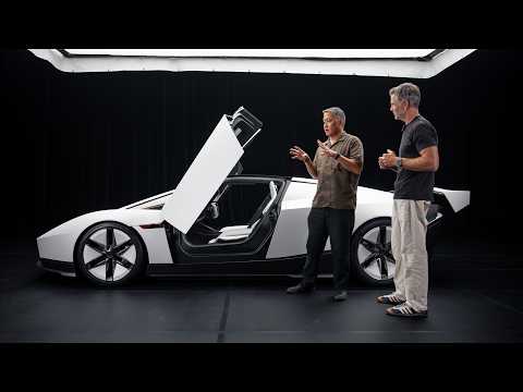 Full Walkaround with Chief Designer of Tesla Roadster