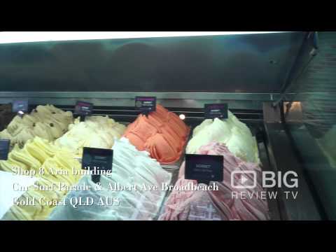 The Gelato Shop Dessert Shop in Broadbeach QLD selling Homemade Gelato, Smoothie and Waffle