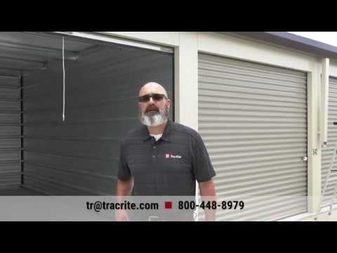 Measuring for a new roll up door