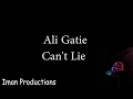 Ali Gatie - Can't Lie (Lyrics) Ali Gatie - Can't Lie (Lyrics)