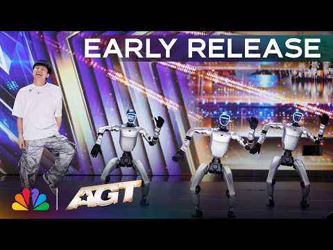 Early Release: Unitree&rsquo;s Robots Leave Simon Cowell SPEECHLESS! | Auditions | AGT 2026