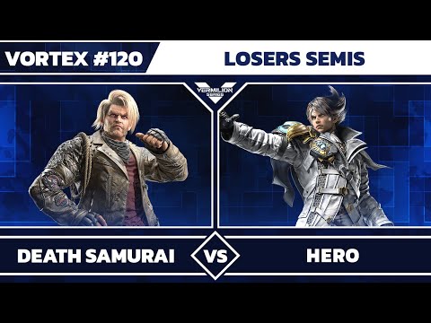 [Vortex #120] Death_Samurai- (Paul) vs BBM | HERO (Lars) - Losers Semis - TEKKEN 8