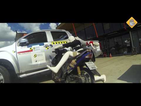Crash Test shows why we need motorcycle safety in Thailand