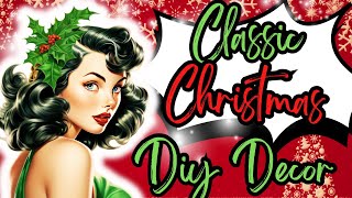 Download the video "Classic Christmas DIYs on a budget! "