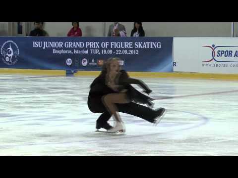 20 A. STEPANOVA / I. BUKIN (RUS) - ISU JGP Istanbul 2012 Junior Ice Dance Free Dance
