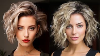 Asymmetrical Shag Cut Shaggy Bob The Power Of A Haircut ☠️🔥😈 Chic Stacked Bob Haircuts