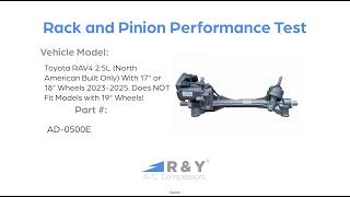 Watch our test bench video — see this part in action