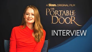 Miranda Otto talks The Portable Door 🚪🌎 | Exclusive Interview | Sky Cinema