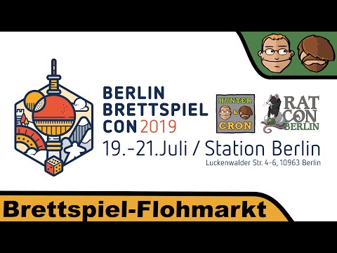 Brettspiel-Flohmarkt - Berlin Brettspiel Con 2019
