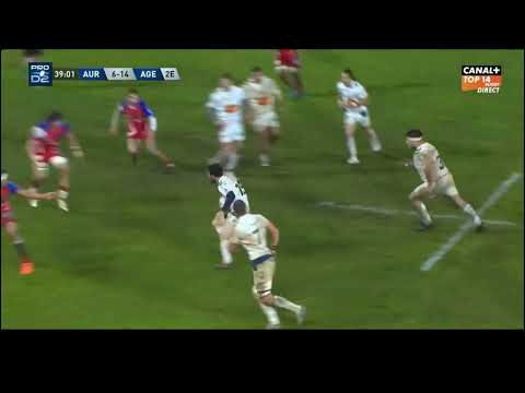 mishiko alania highlights - Aurillac - Agen -12-38