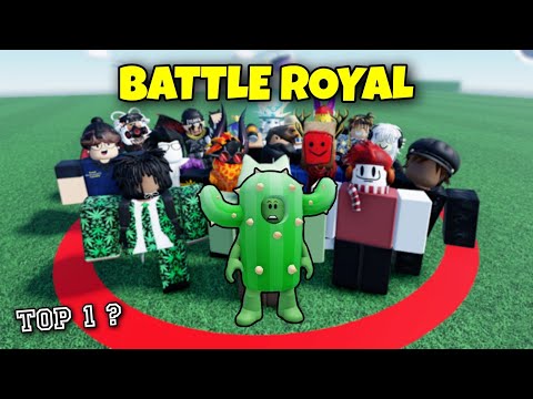 ÊTRE LE DERNIER SURVIVANT DU CERCLE POUR GAGNER ! 😳 (BATTLE ROYAL) LAST TO LEAVE CIRCLE - ROBLOX
