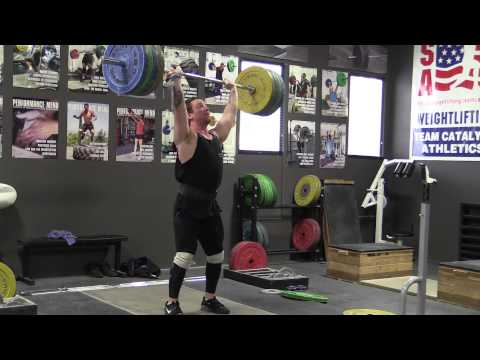 Donny Shankle (105kg) at Catalyst Athletics