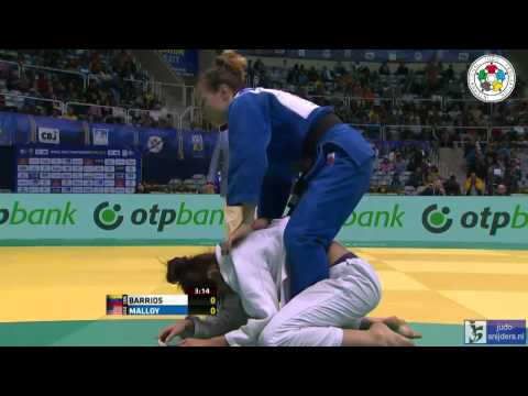 Judo World Championships Rio de Janeiro 2013: Barrios (VEN) - Malloy (USA [-57kg]
