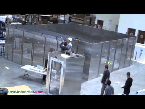 Steel Cleanroom Construction -  BioSafe® by Terra Universal