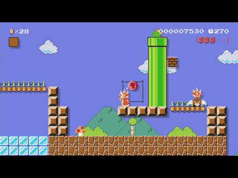Super Mario Retrospective : W4-2 by ベルホヤンスク - Super Mario Maker - No Commentary 1bn