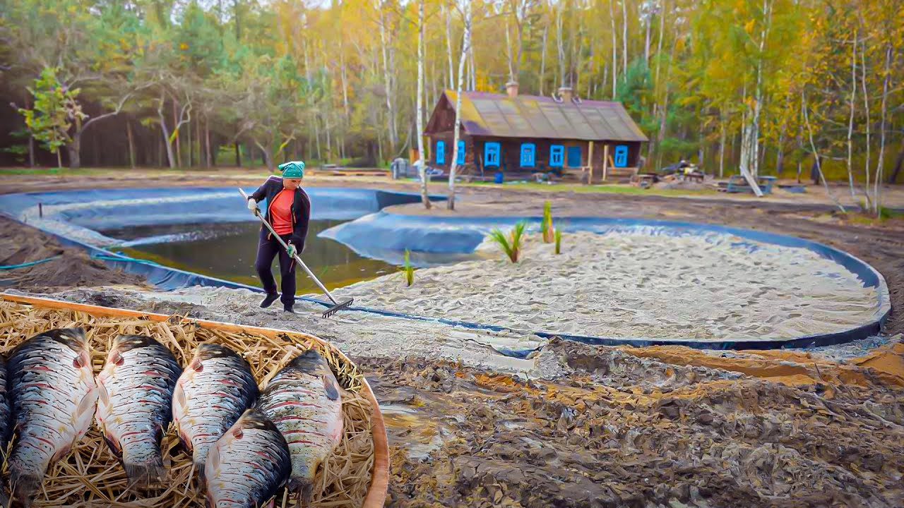 Наполнение пруда  жизнью. Наполнение жизни смыслом. Нескончаемые планы.
