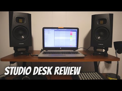 On-Stage WS7500 Workstation Desk - Rosewood image 7