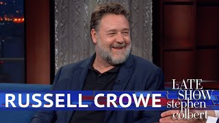 Russell Crowe Reunited With His &#39;Gladiator&#39; Horse