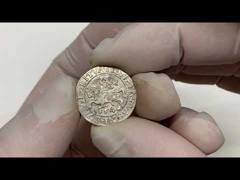 Zygmunt II August, Półgrosz Wilno 1554 - rzadki rok