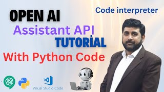 Download the video "How to use OpenAI Assistant Code interpreter- openAI assistant api Python"