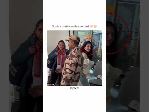 Radhika's smile is so cute 🥰 || #radhikamerchant #ambanifamily