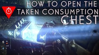 How To Open The "Taken Consumption" Chest On The Dreadnaught - Destiny The Taken King