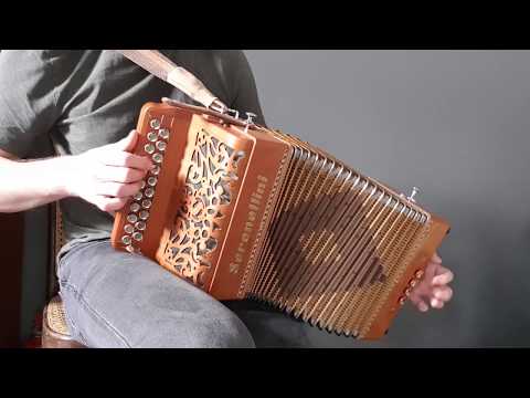 L'inconnu de Limoise (mazurka) accordéon diatonique, melodeon