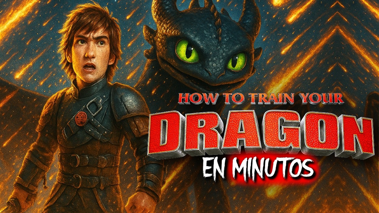 COMO ENTRENAR A TU DRAGÓN: Toda la SAGA | EN MINUTOS