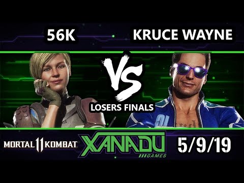 F@X 301 Mortal Kombat 11 - 56k (Cassie Cage) Vs. Kruce Wayne (Johnny Cage) - MK 11 Losers Finals