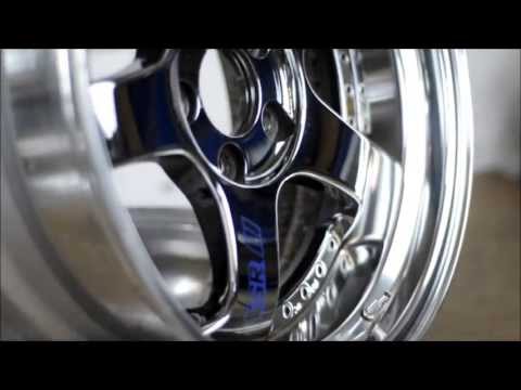17 inch SSR professor chrome deep dish Japanese alloys (HD video)