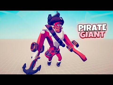 PIRATE GIANT vs EVERY FACTION | TABS Totally Accurate Battle Simulator Gameplay