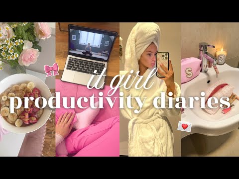 GETTING MY LIFE TOGETHER ♡ a girly reset day of productivity, cleaning & healthy habits