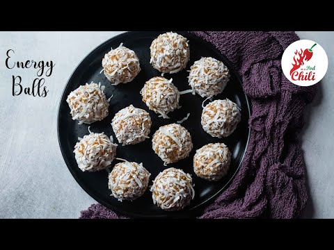 Carrot Cake Energy Balls | No Bake recipes | Healthy Vegan snacks | ASMR Cooking