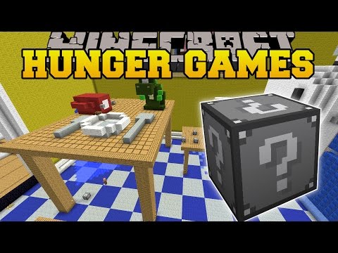 Minecraft: KITCHEN HUNGER GAMES - Lucky Block Mod - Modded Mini-Game