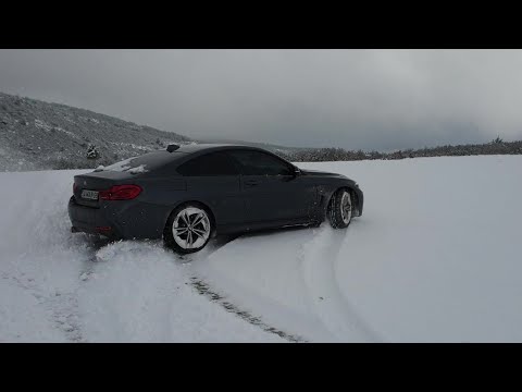 How BMW xDrive works on snow ? l BMW F32 LCI 420d xDrive
