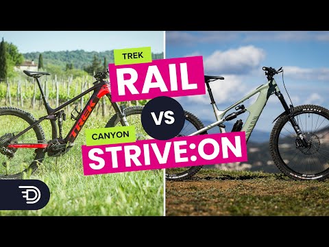 Trek Rail Gen 3 vs. Canyon Strive:ON | What's the best e-bike for you?