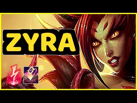 ZYRA VS LILLIA JUNGLE GAMEPLAY